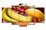 Модульная картина Корзина с фруктами